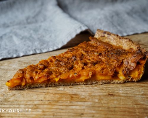 Pumpkin quiche