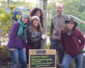 Incredible Edible Work Party at Wapping Wharf