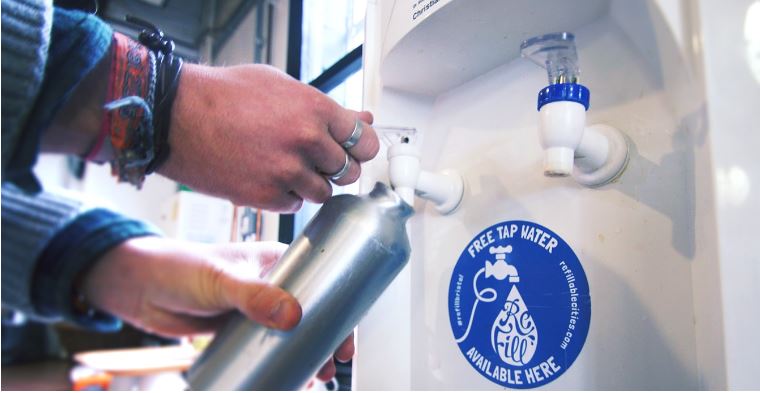 Free Water Refills across the City!