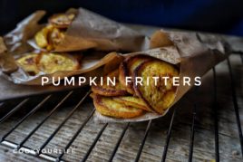 Pumpkin Fritters
