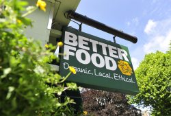 Better Food sign, Whiteladies