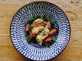Spiced Cauliflower and Lentil Salad with Miso Dressing