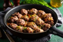 Pork and fennel meatballs