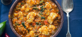 Cauliflower and Chickpea Curry