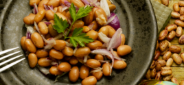 Warm Fresh Borlotti Bean Salad