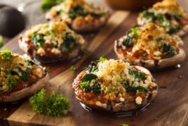 Stuffed Marinated Mushroom Steaks