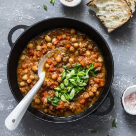Vegan bean and sausage casserole