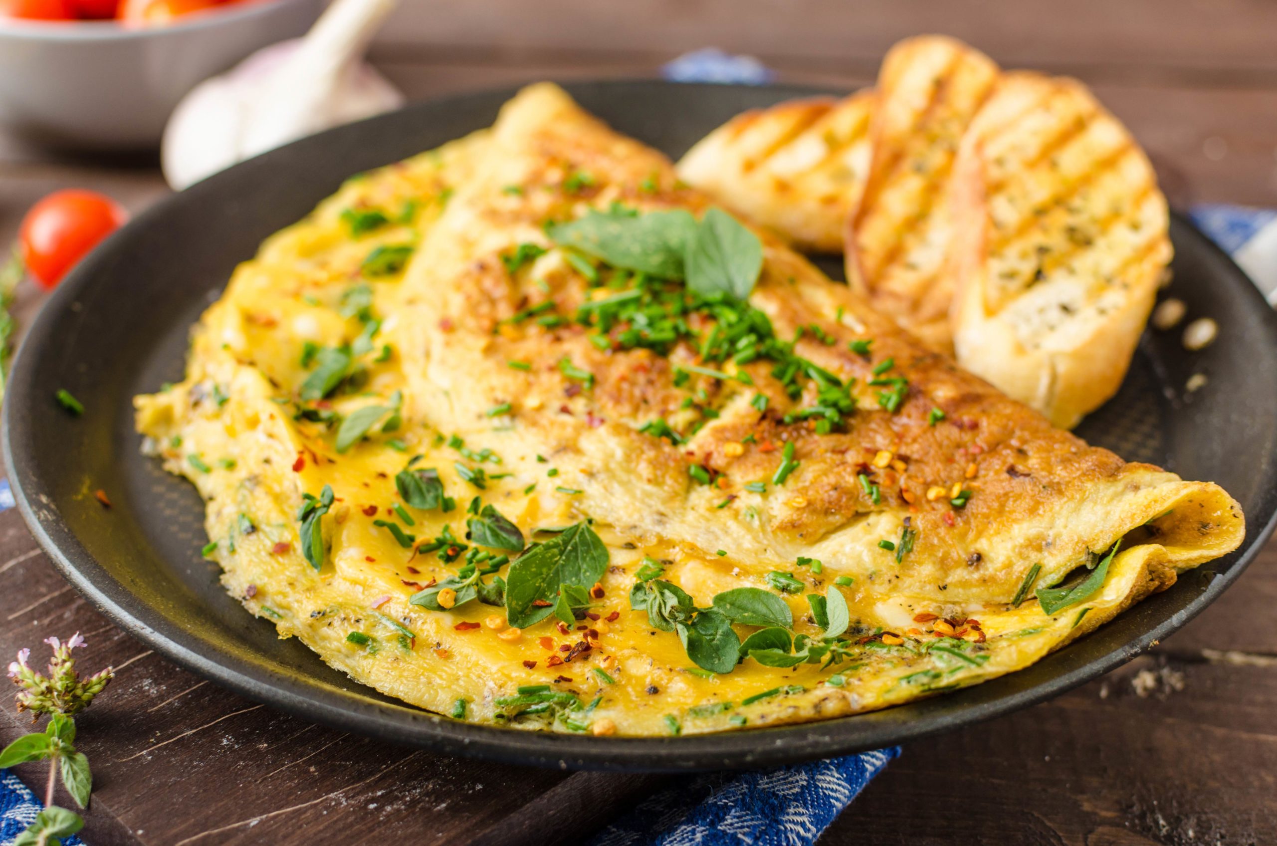 Barny’s seasonal omelette recipe!