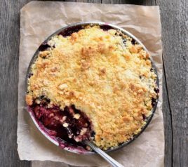 Plum Crumble