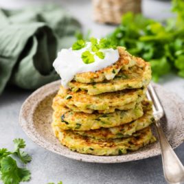 Courgette Fritters