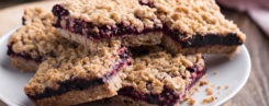 Cherry Crumble Bars