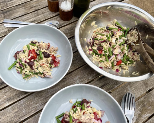 Tuna and Green Bean Orzo Salad