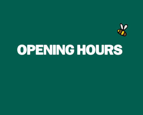 New opening hours