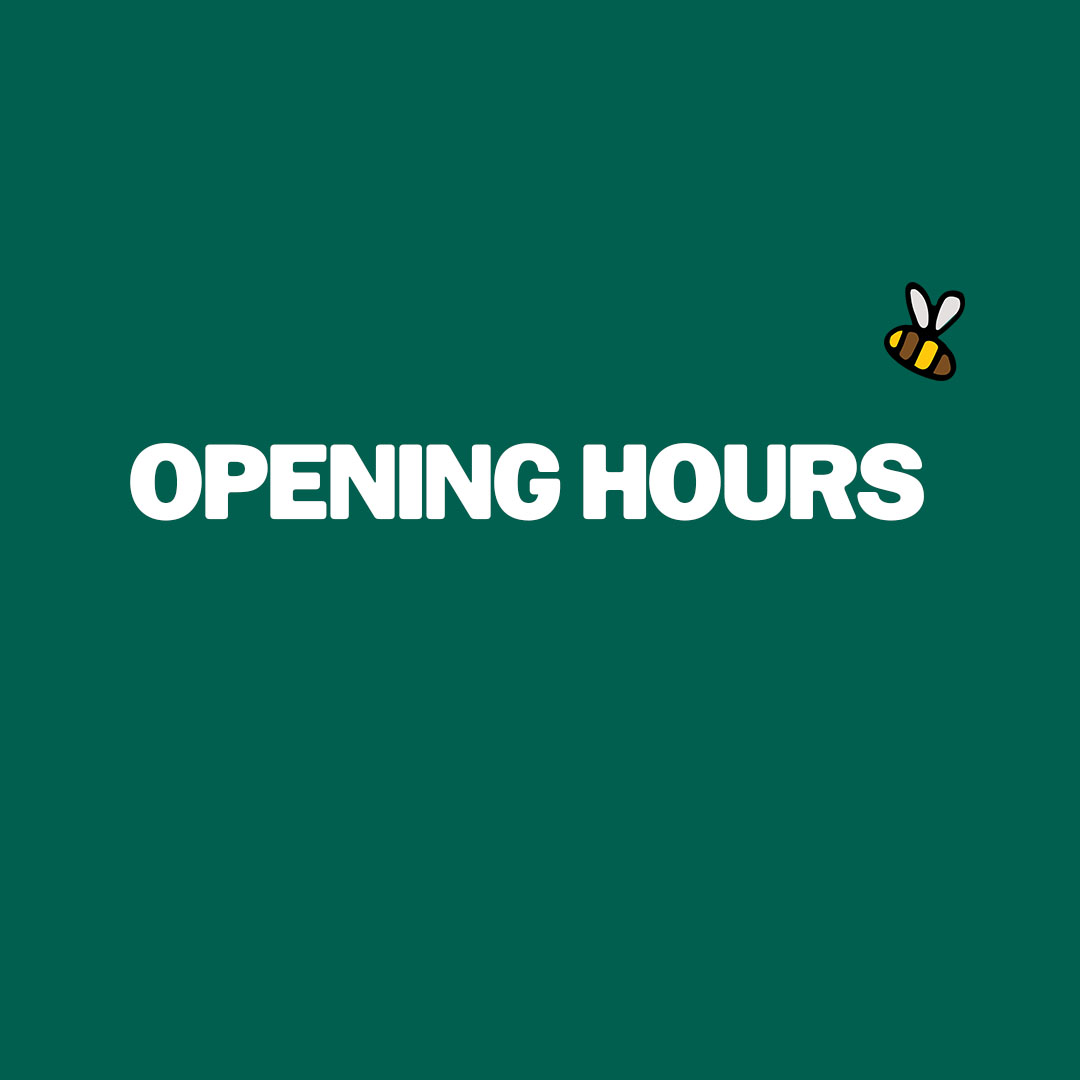 New opening hours