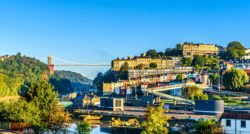 Image of Bristol looking at the Clifton Suspension Bridge