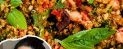 Elly Pear’s Chickpea ‘Puttanesca’ Style Salad