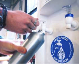 Free Water Refills across the City!