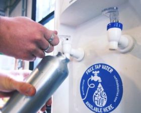 Free Water Refills across the City!