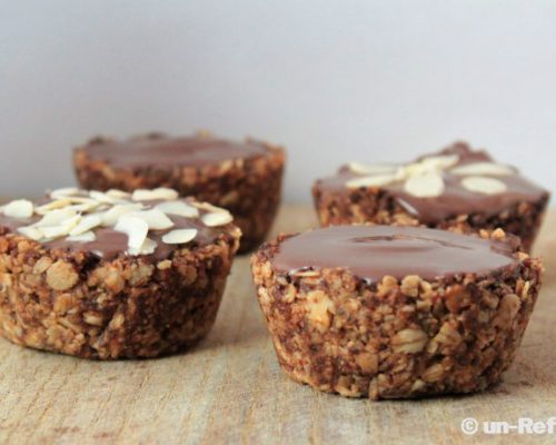 Oaty Caramel Cups