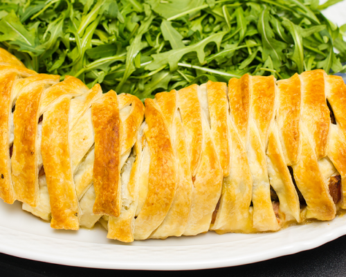 Nutty Mushroom Wellington